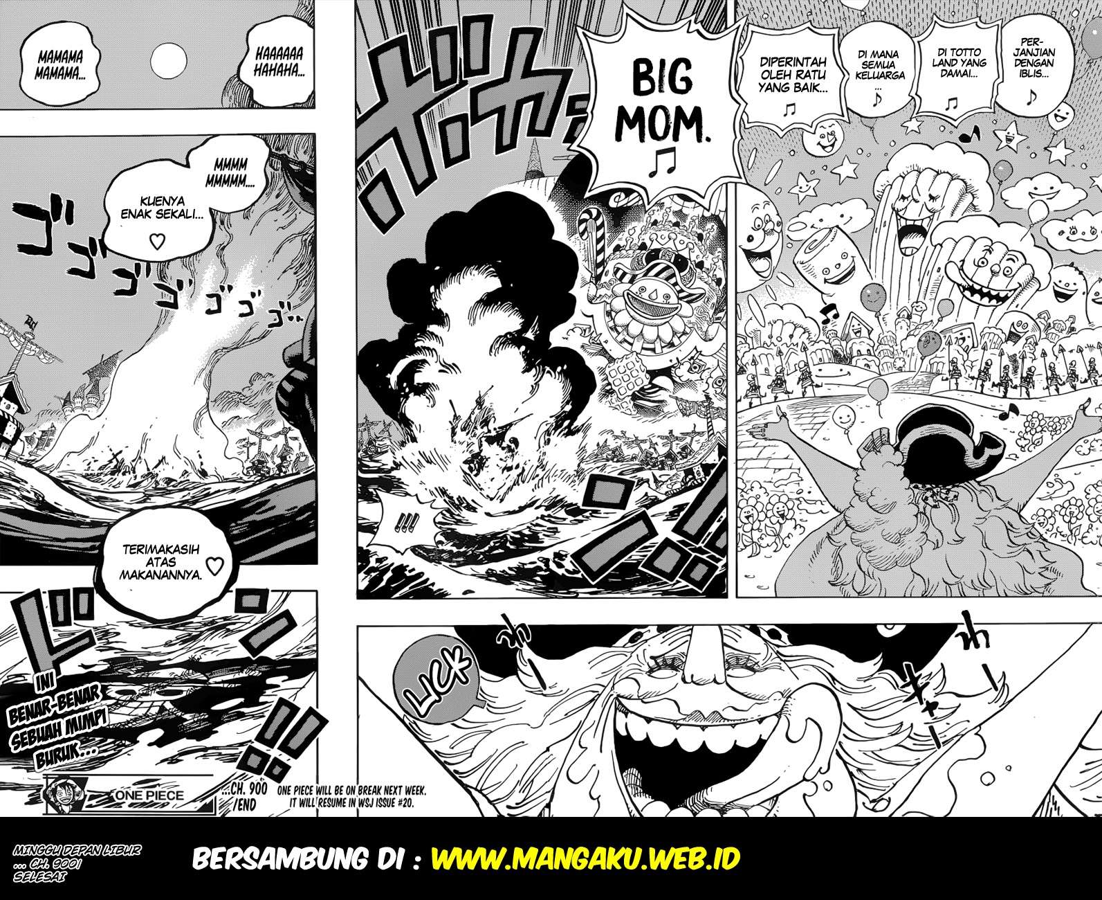 One Piece Chapter 900 Gambar 16