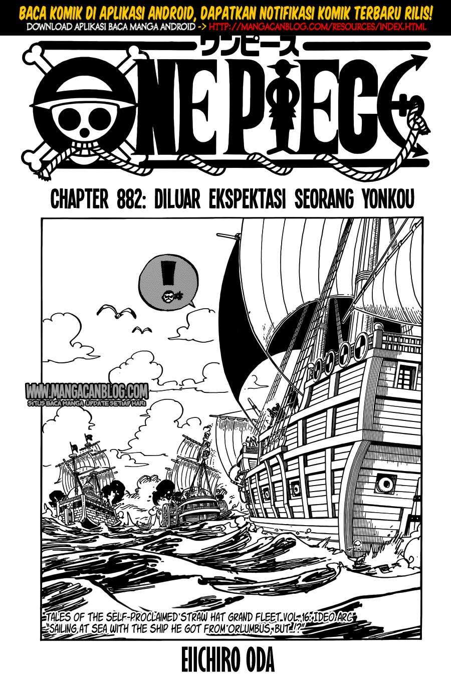 Baca Komik One Piece Chapter 882 Gambar 1