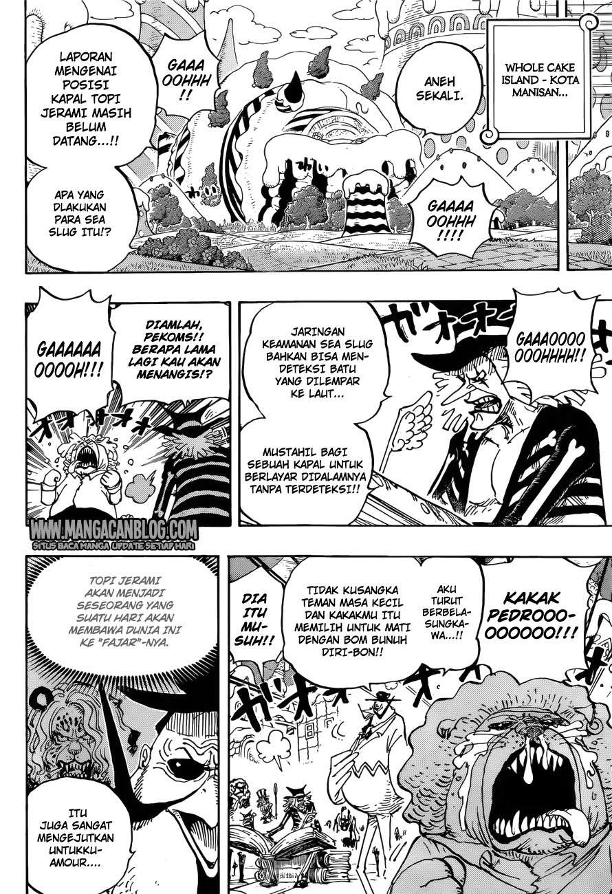 One Piece Chapter 882 Gambar 12