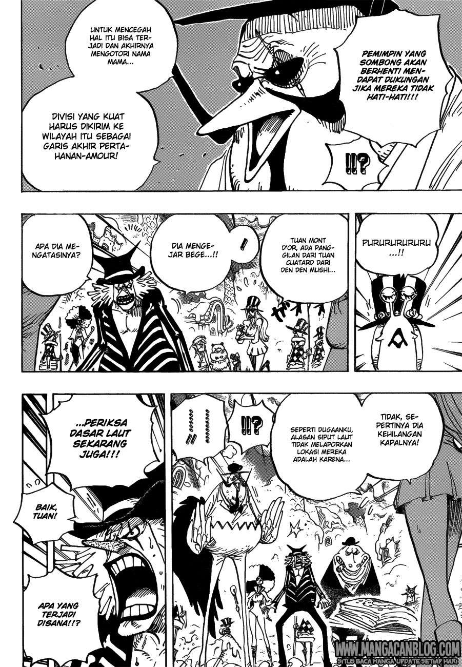 One Piece Chapter 882 Gambar 14