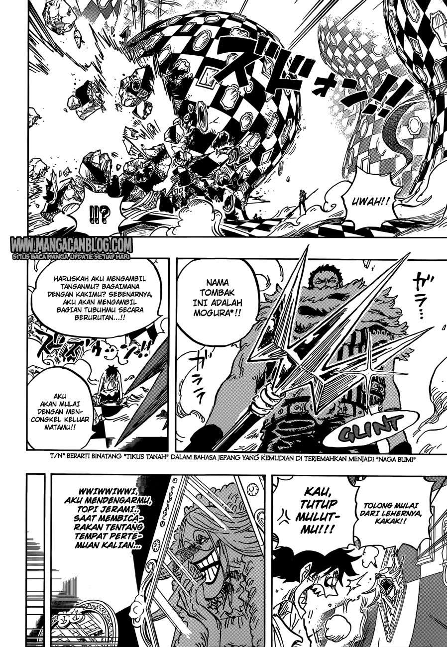 One Piece Chapter 882 Gambar 7