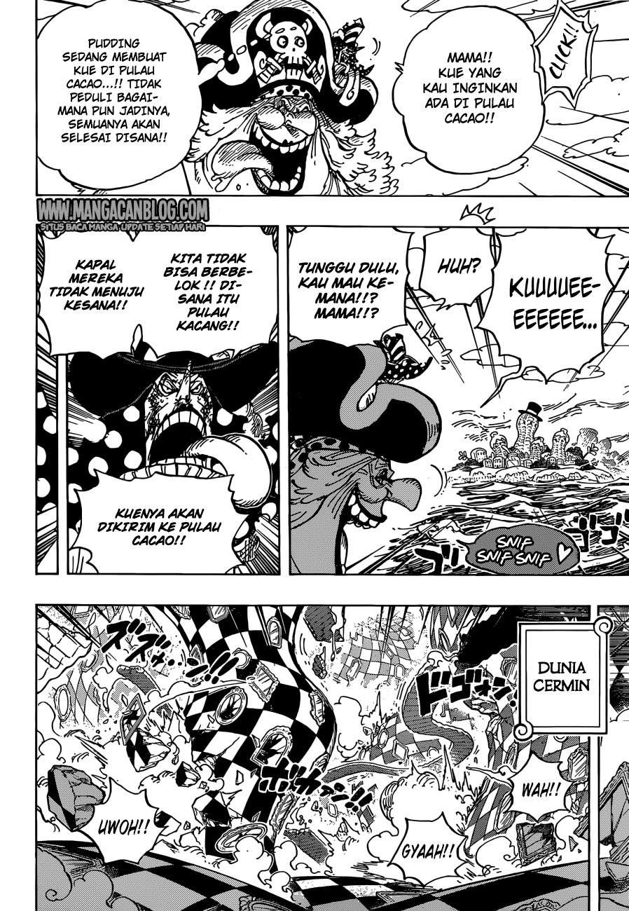One Piece Chapter 882 Gambar 9