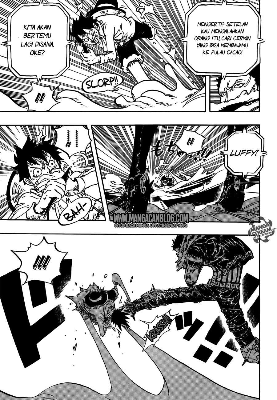 One Piece Chapter 881 Gambar 16