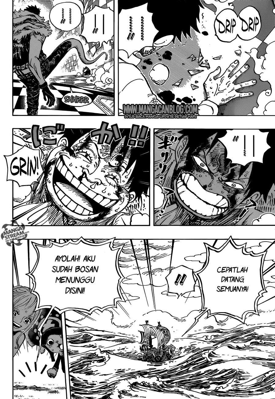 One Piece Chapter 881 Gambar 19