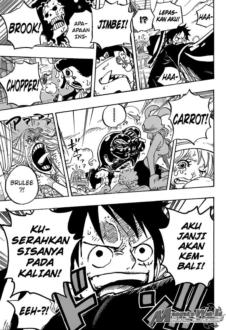 One Piece Chapter 878 Gambar 16