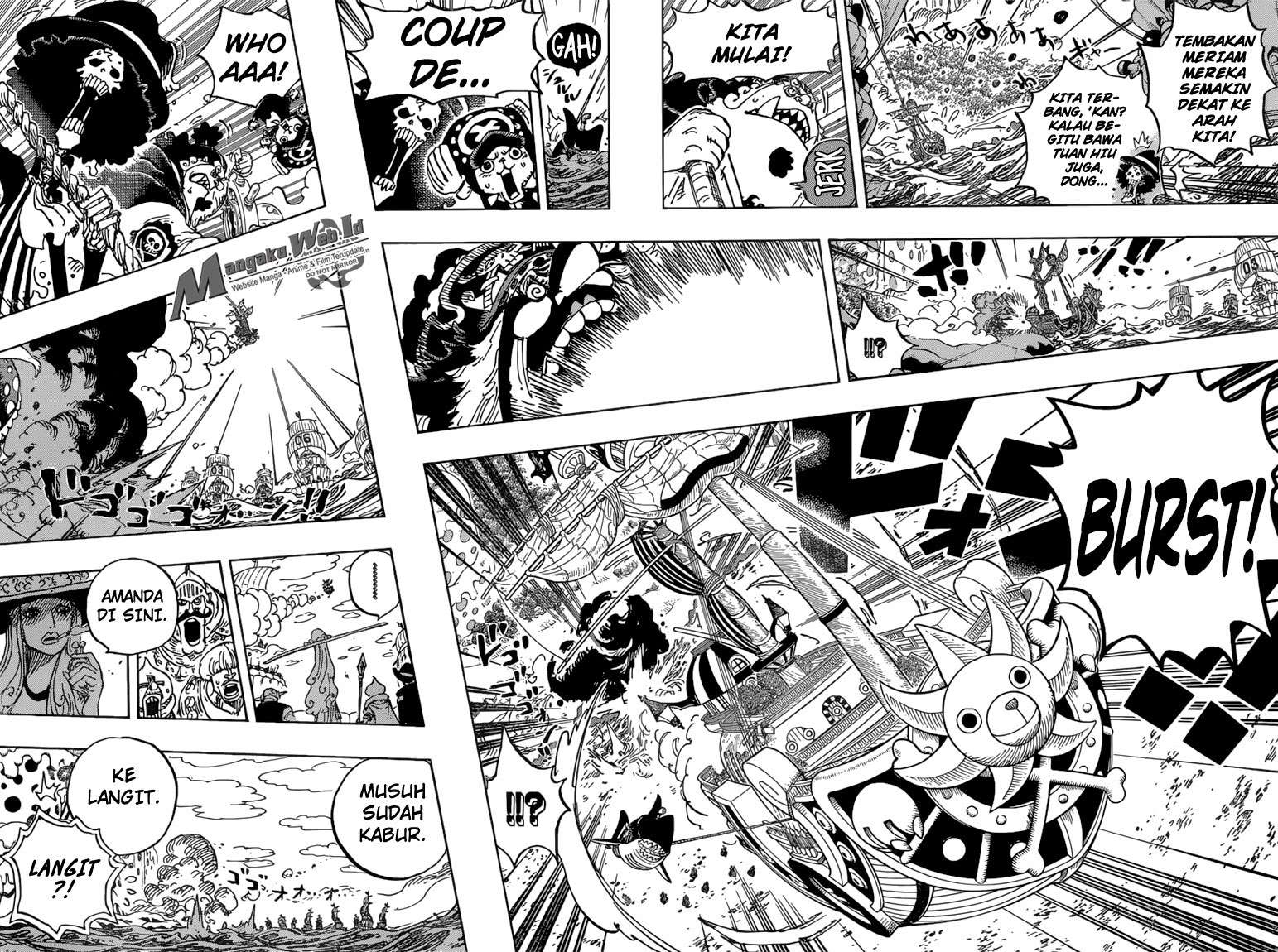 One Piece Chapter 878 Gambar 17