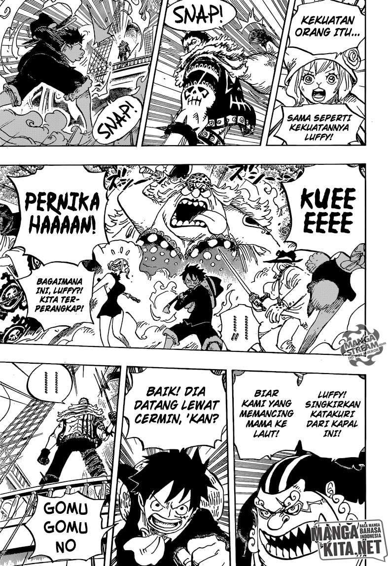One Piece Chapter 877 Gambar 11