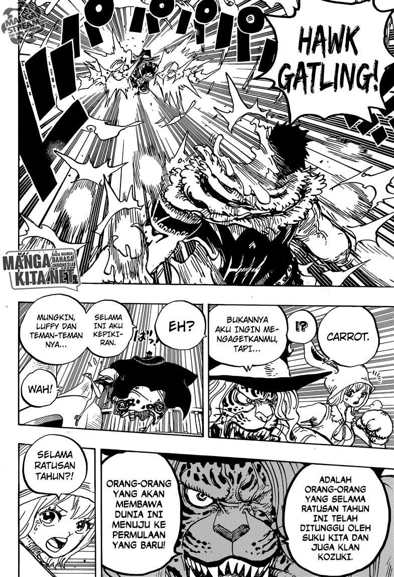 One Piece Chapter 877 Gambar 12