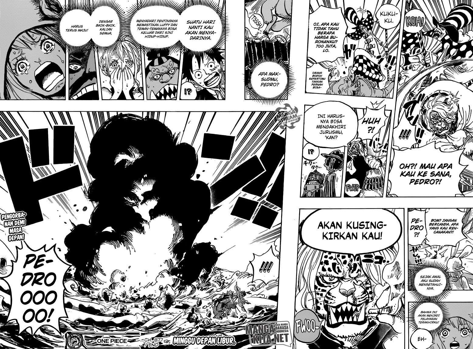 One Piece Chapter 877 Gambar 16