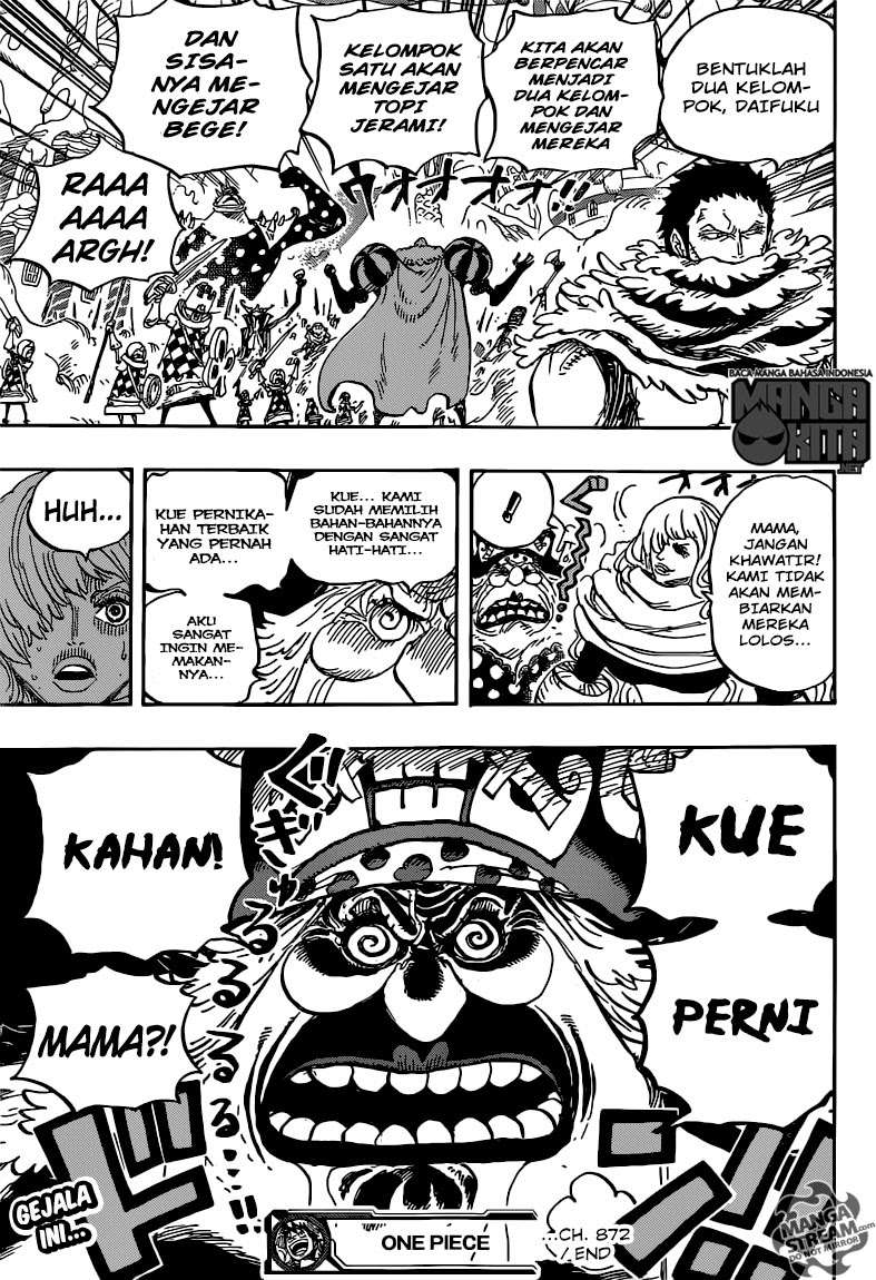 One Piece Chapter 872 Gambar 20