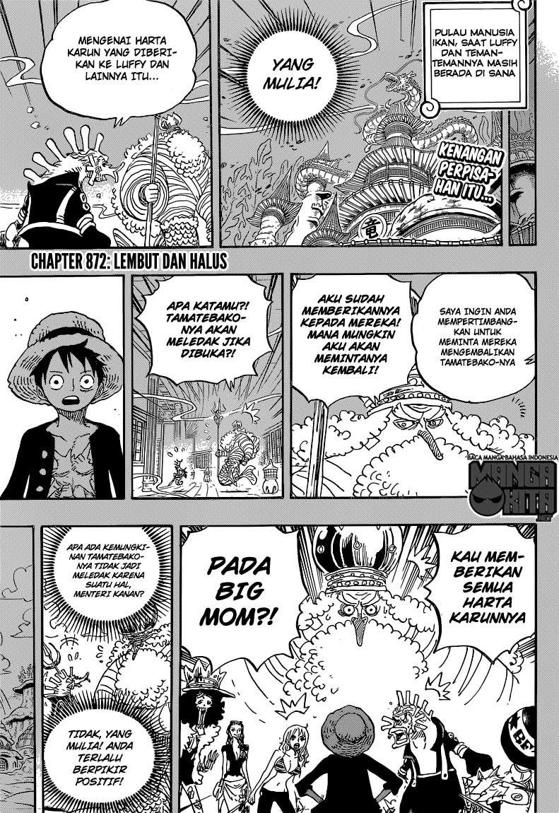 One Piece Chapter 872 Gambar 6
