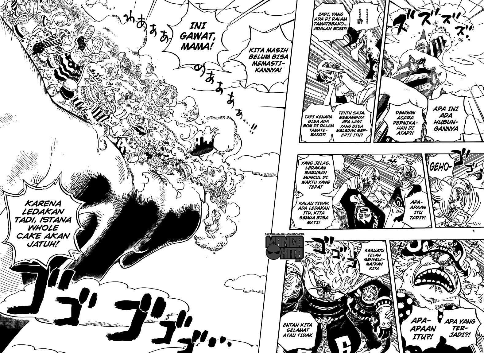 One Piece Chapter 872 Gambar 9