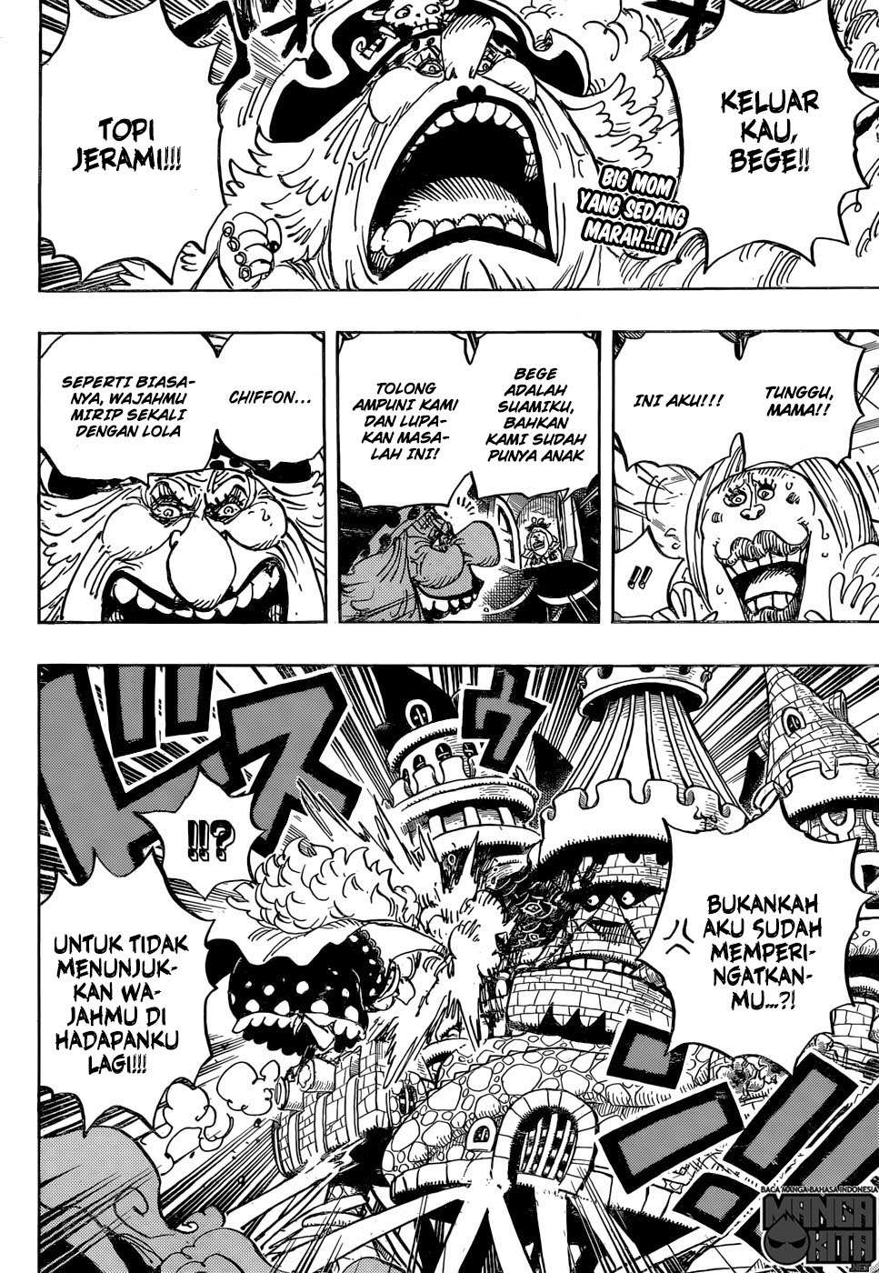 One Piece Chapter 870 Gambar 3
