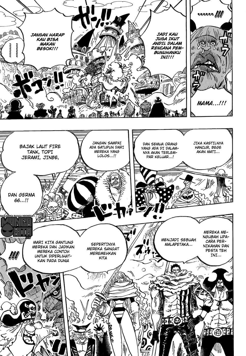 One Piece Chapter 870 Gambar 4