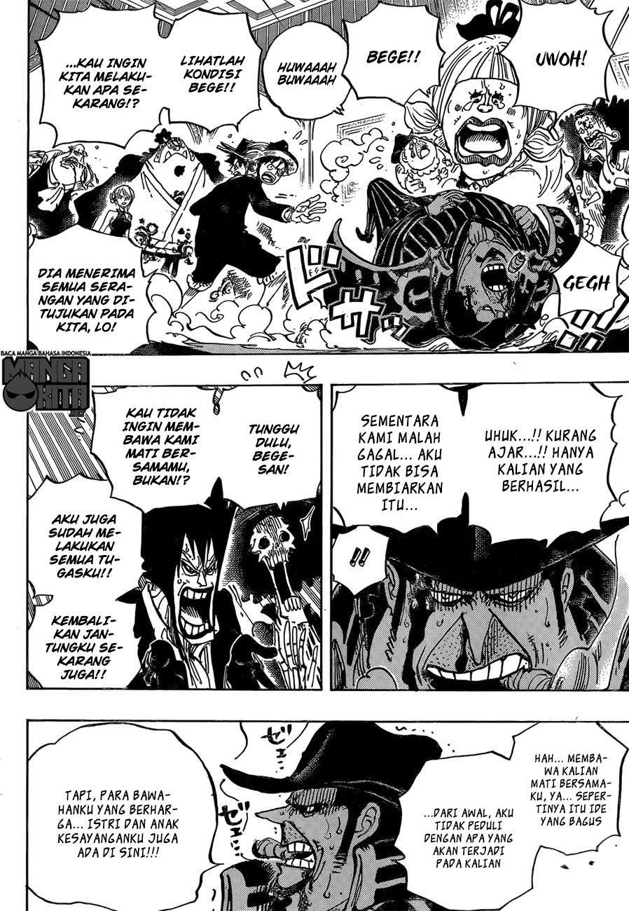 One Piece Chapter 870 Gambar 7
