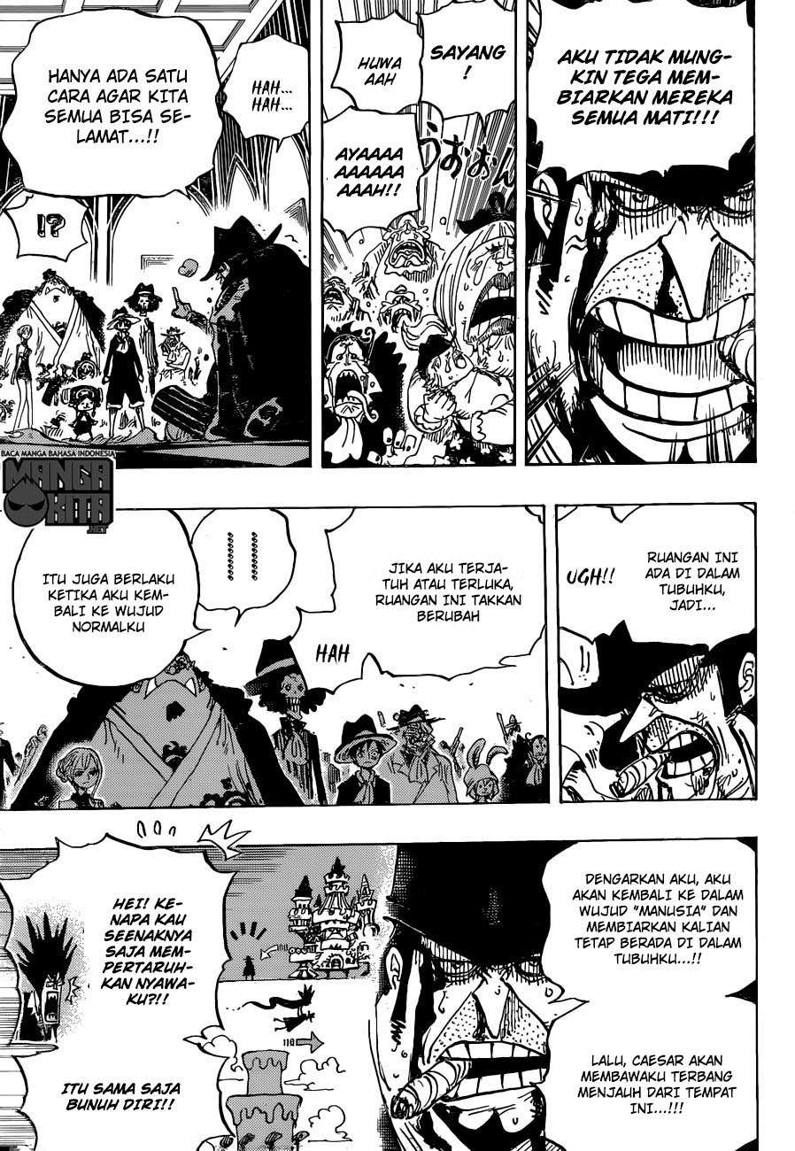 One Piece Chapter 870 Gambar 8