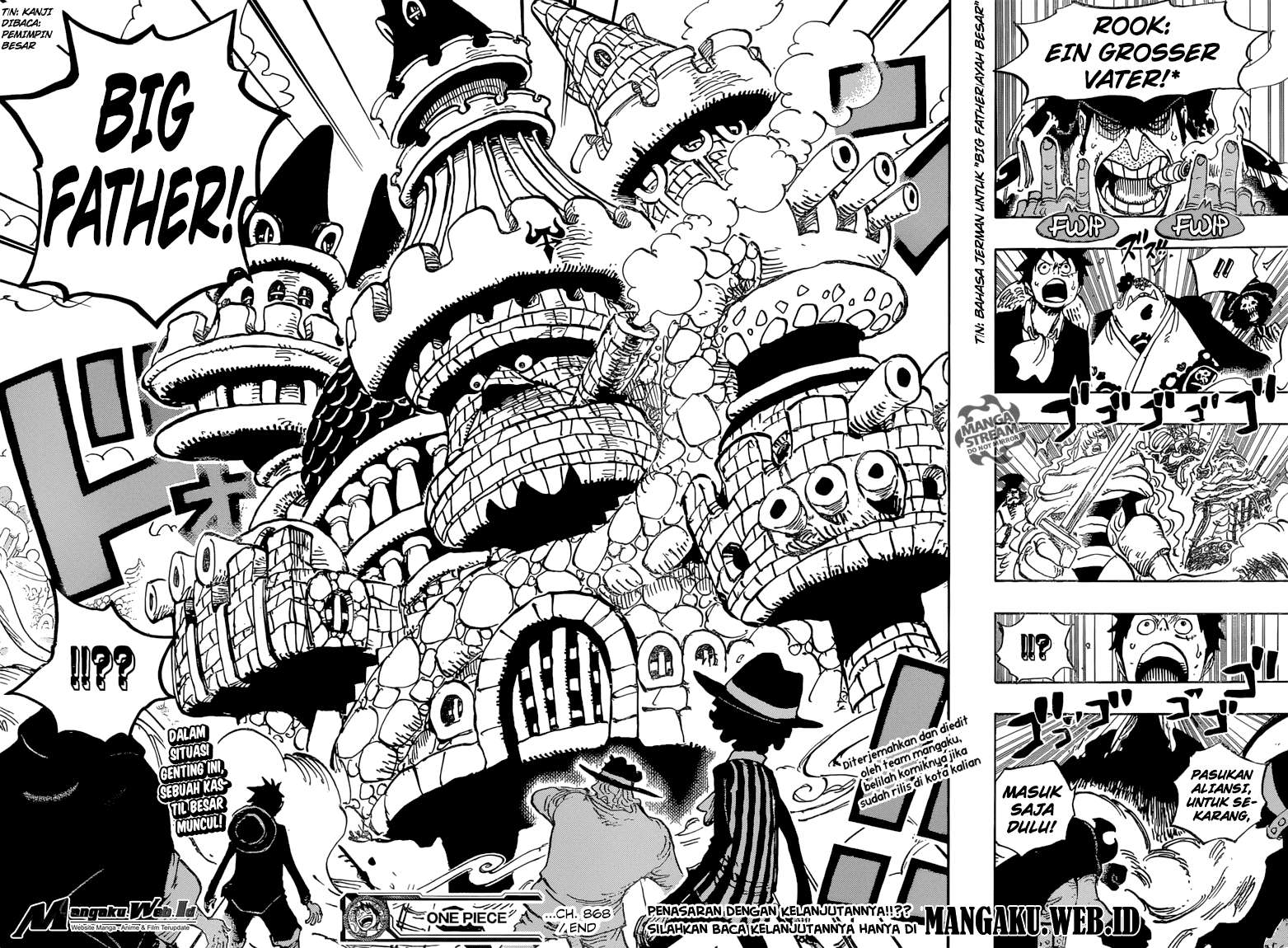 One Piece Chapter 868 Gambar 15
