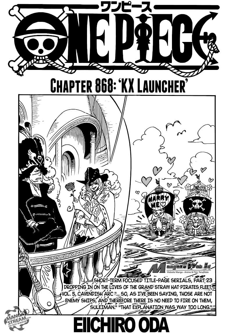 Baca Manga One Piece Chapter 868 Gambar 2