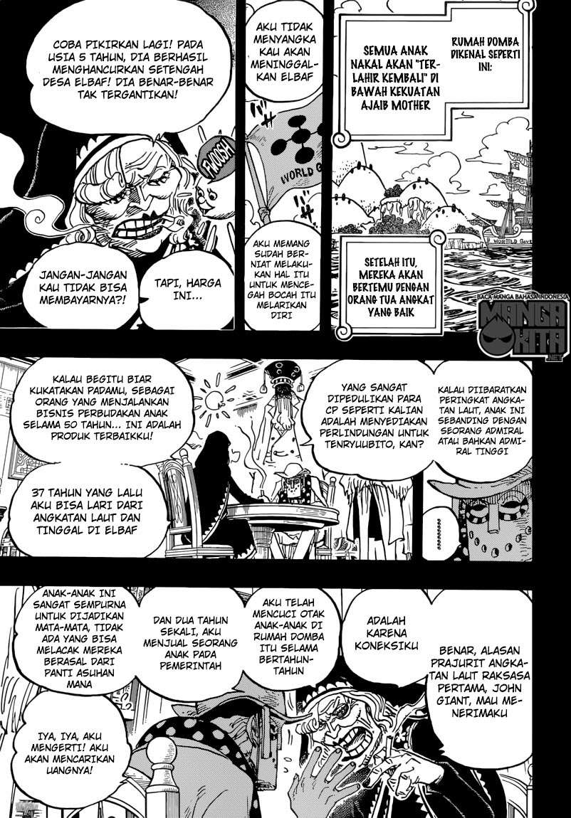 One Piece Chapter 867 Gambar 12