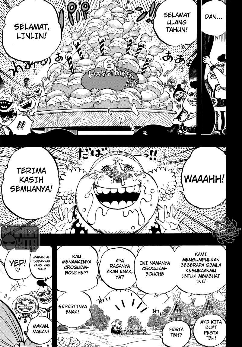 One Piece Chapter 867 Gambar 14