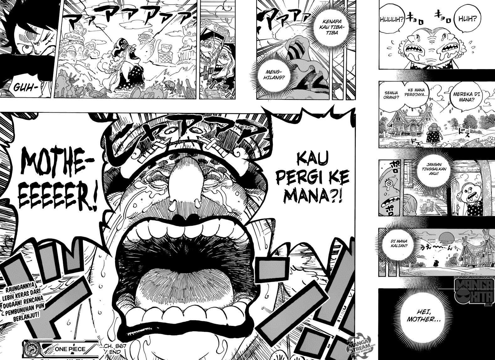 One Piece Chapter 867 Gambar 17