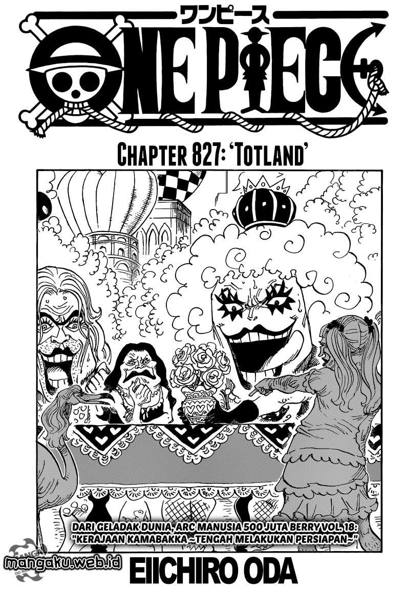 One Piece Chapter 827 2