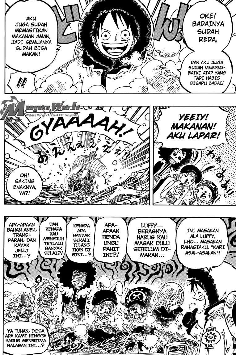 One Piece Chapter 824 Gambar 15