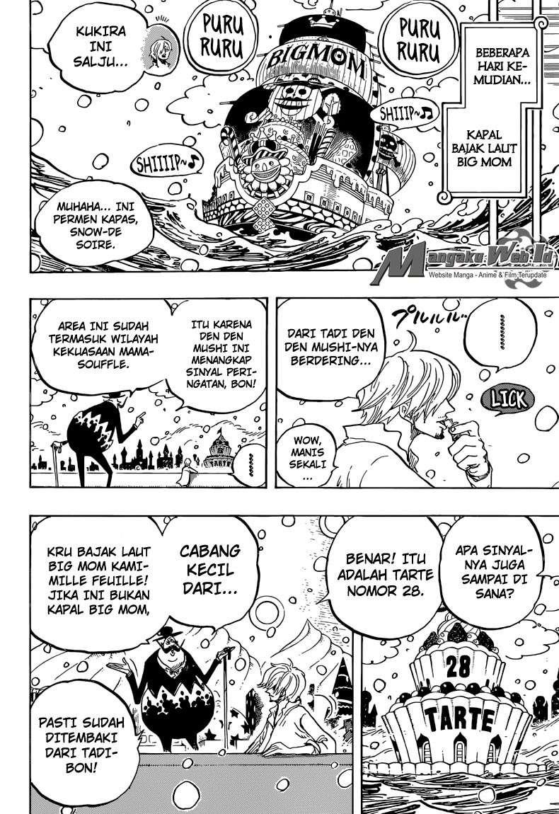 One Piece Chapter 824 Gambar 17