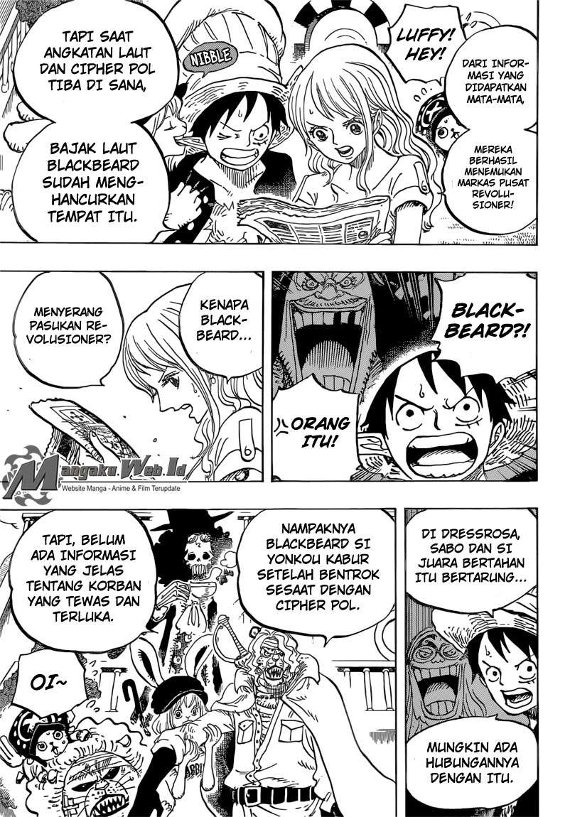 One Piece Chapter 824 Gambar 7