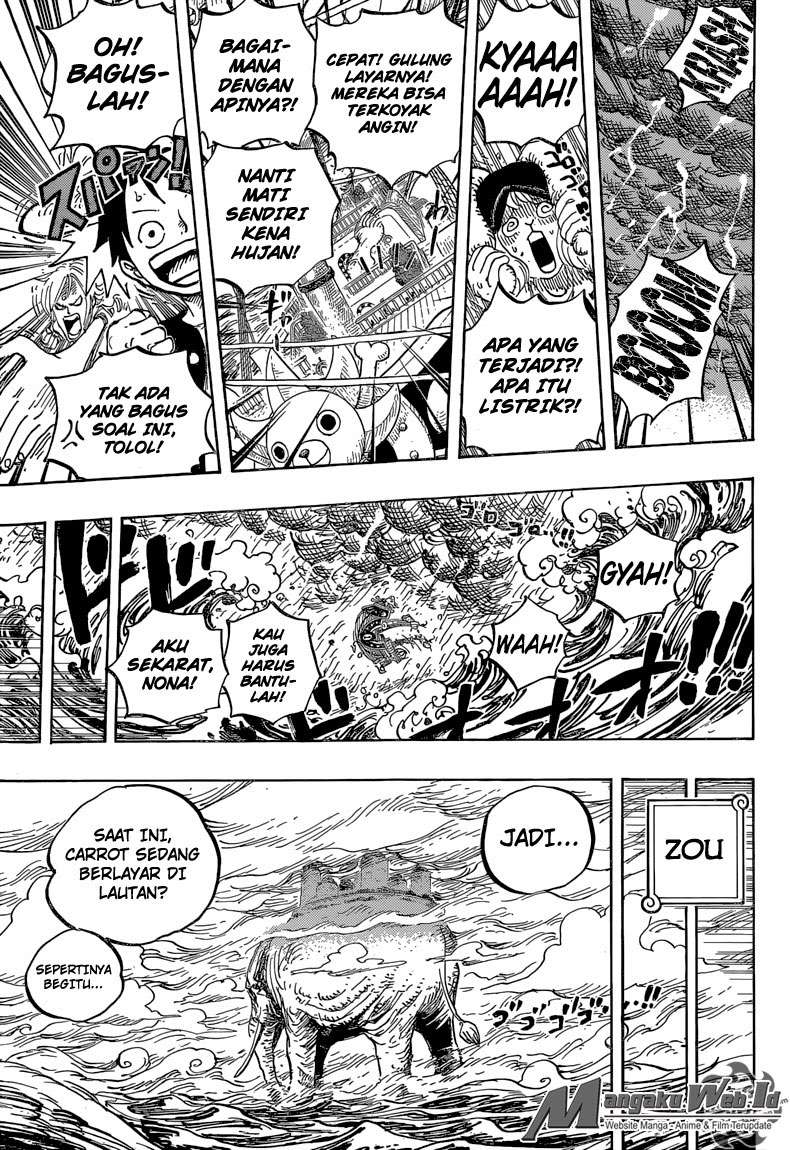 One Piece Chapter 824 Gambar 9