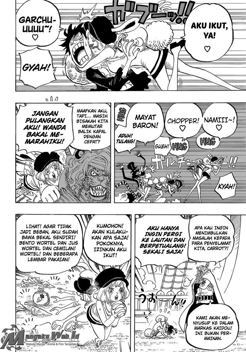 One Piece Chapter 823 Gambar 14