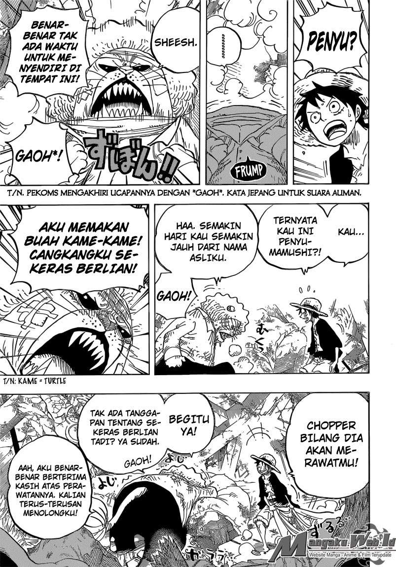 One Piece Chapter 822 8