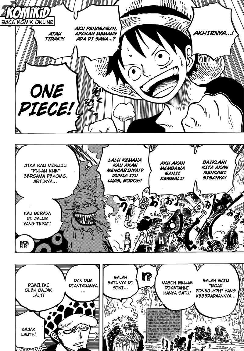 One Piece Chapter 818 Gambar 7