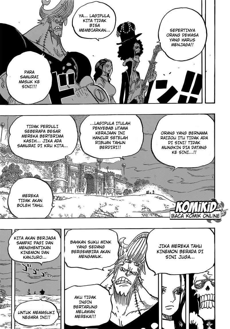 One Piece Chapter 815 Gambar 16