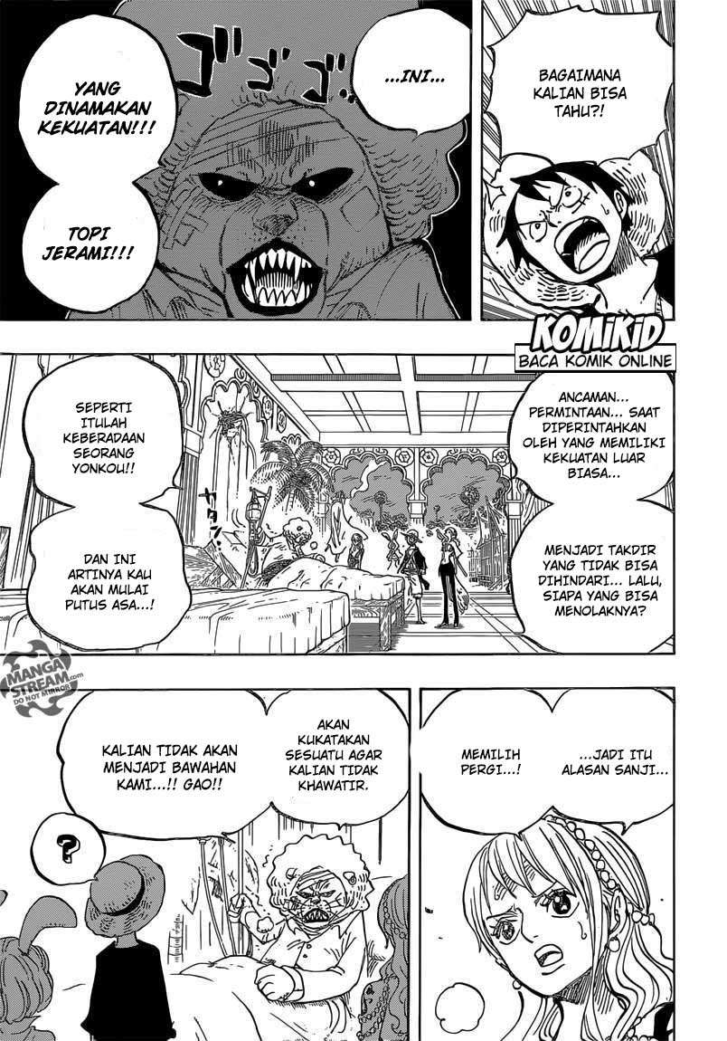 One Piece Chapter 815 Gambar 6