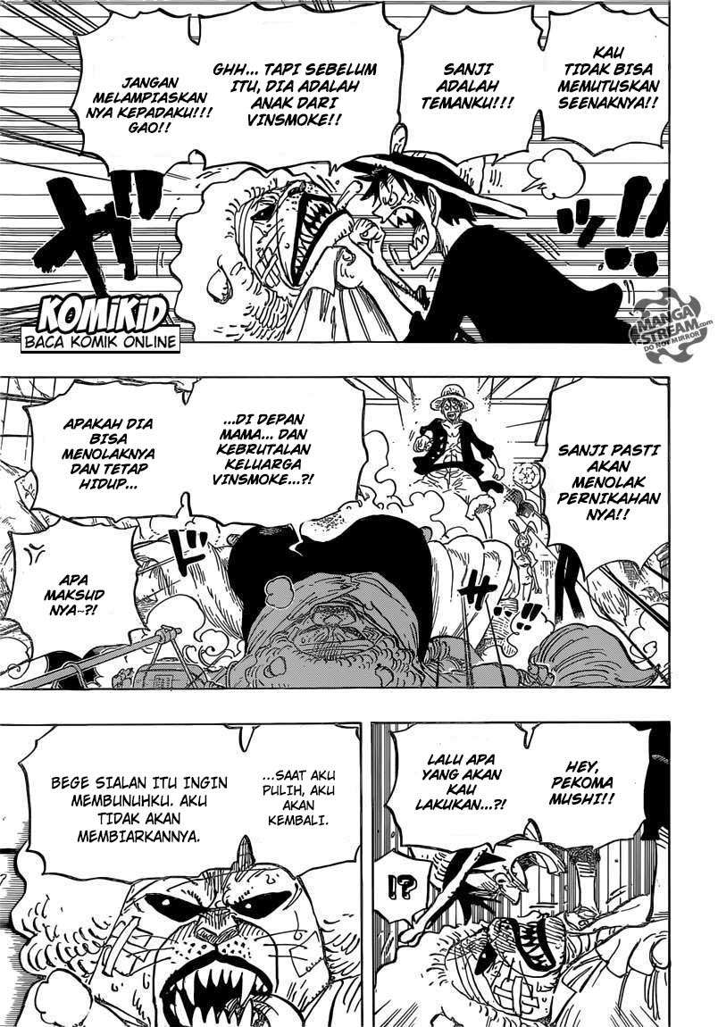 One Piece Chapter 815 Gambar 8