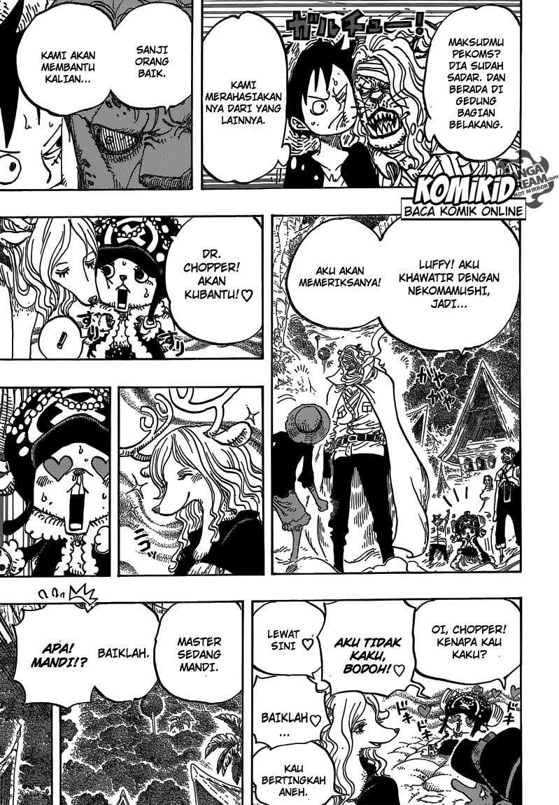 One Piece Chapter 814 Gambar 14