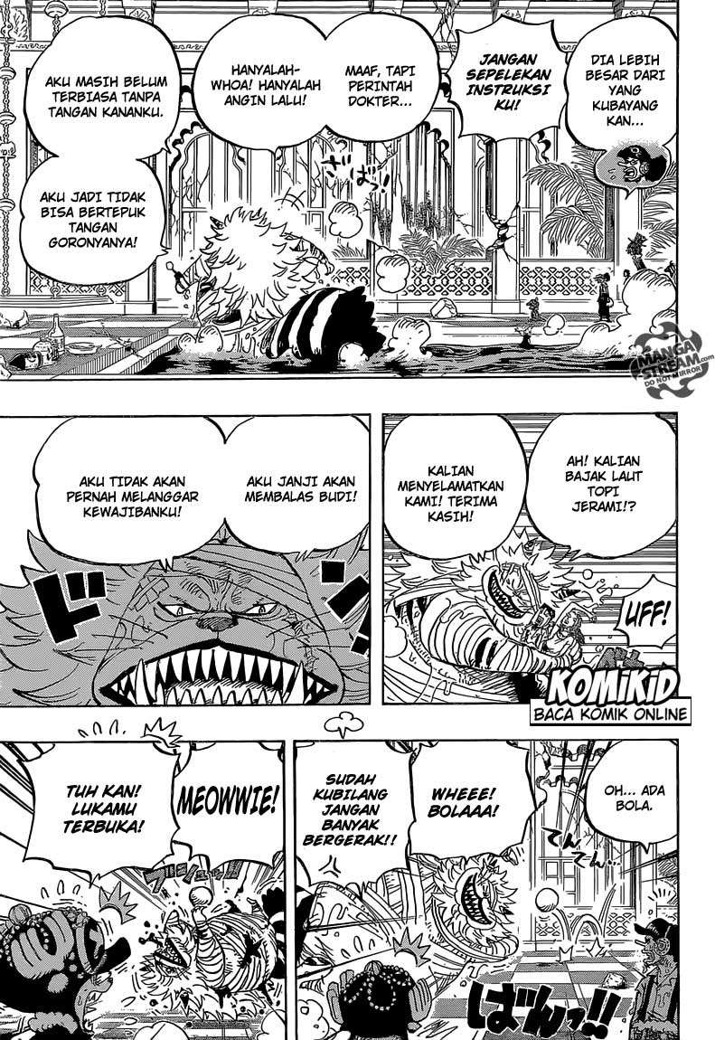 One Piece Chapter 814 Gambar 16