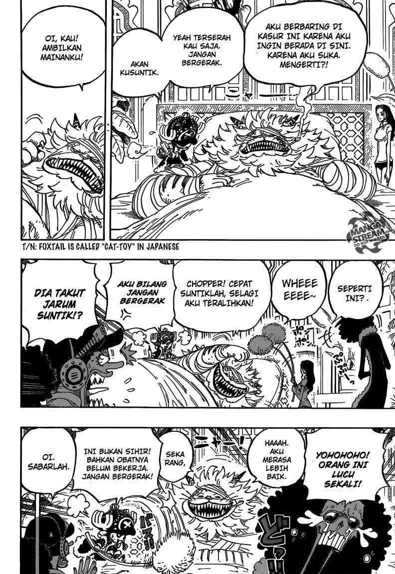 One Piece Chapter 814 Gambar 17