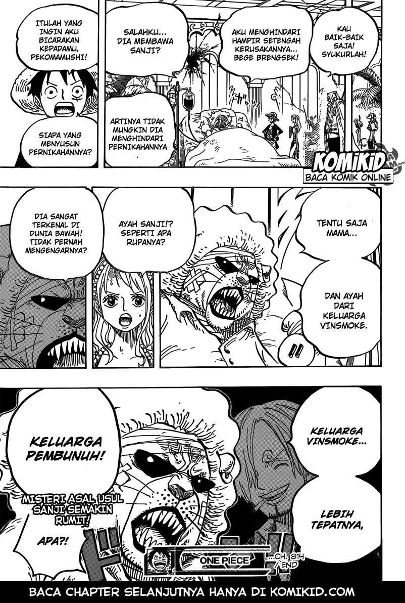 One Piece Chapter 814 Gambar 18
