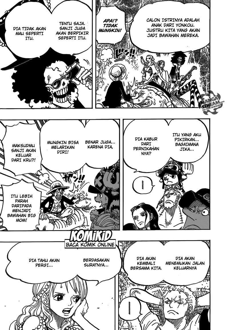 One Piece Chapter 814 Gambar 7
