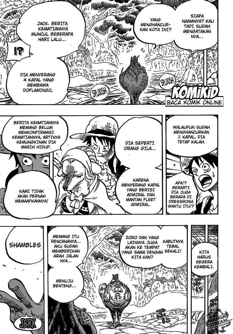 One Piece Chapter 806 Gambar 14