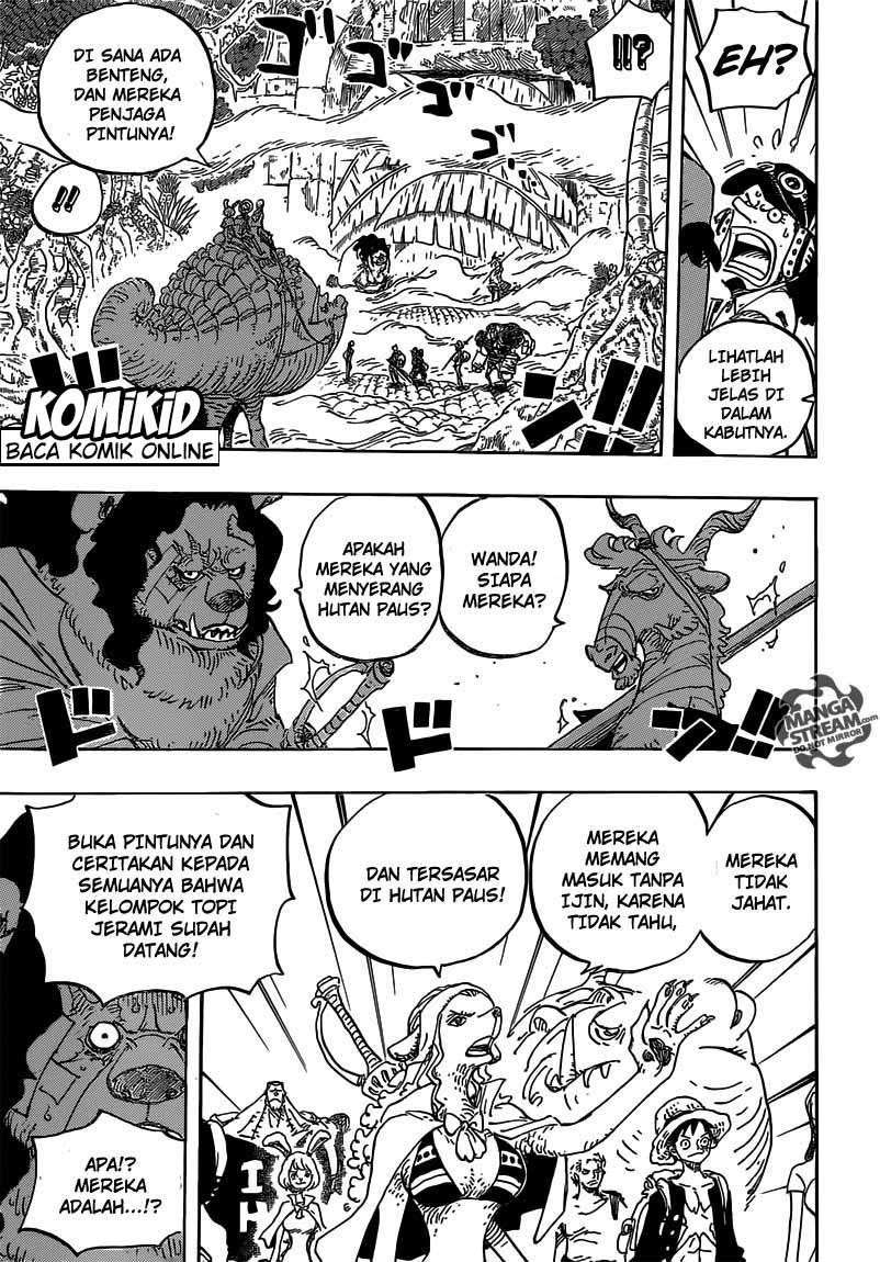 One Piece Chapter 806 Gambar 16