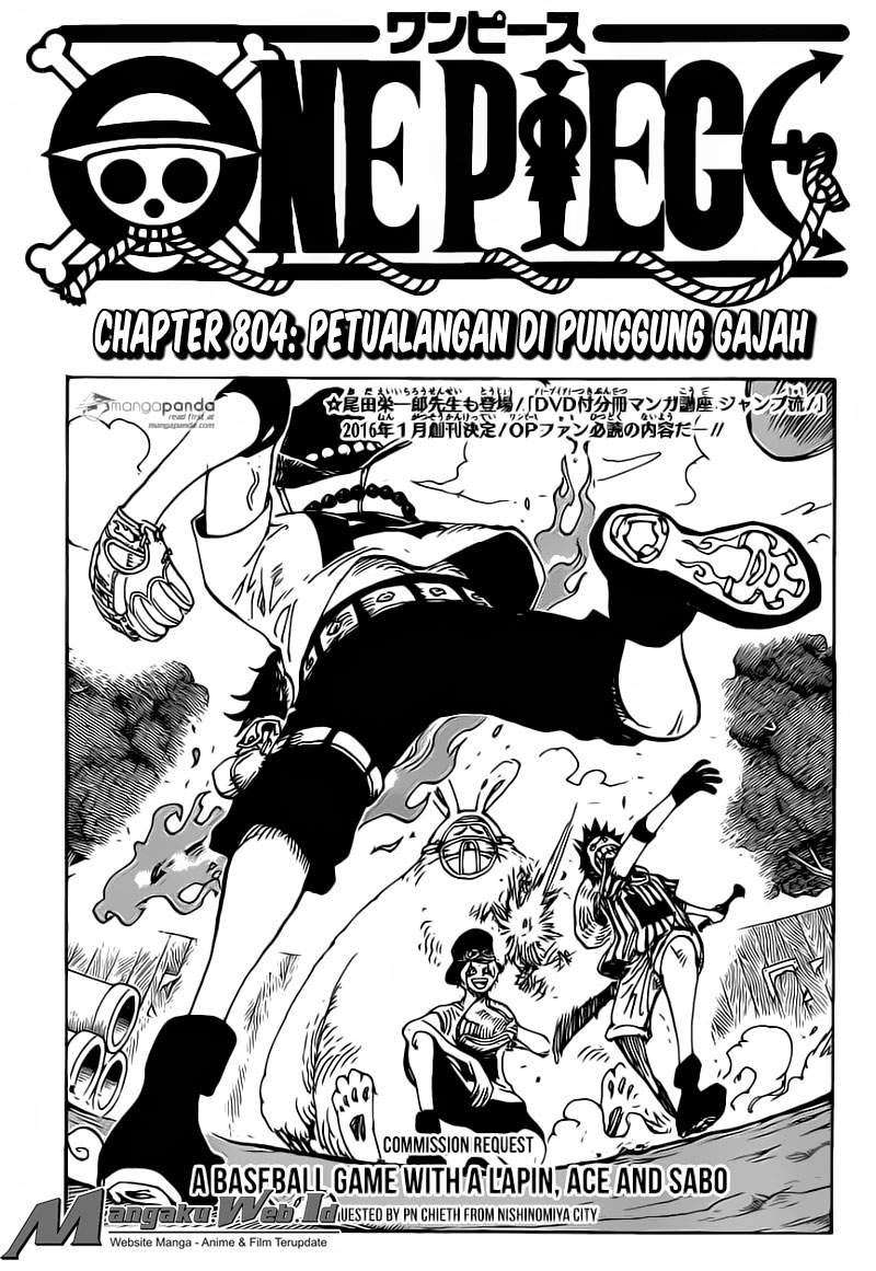 One Piece Chapter 804 2