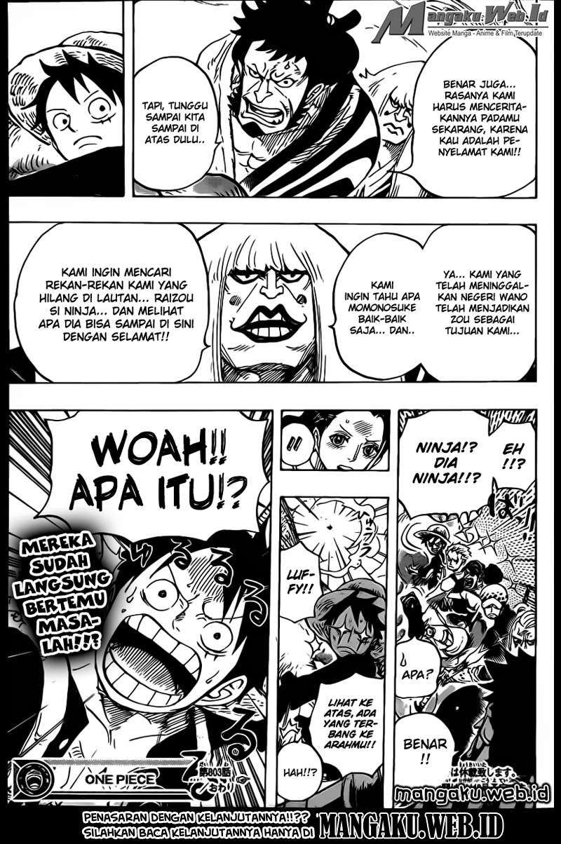 One Piece Chapter 803 Gambar 14