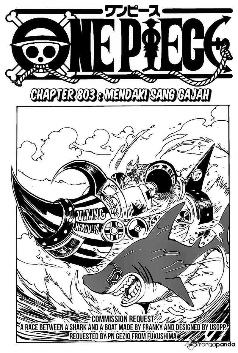 Baca Manga One Piece Chapter 803 Gambar 2