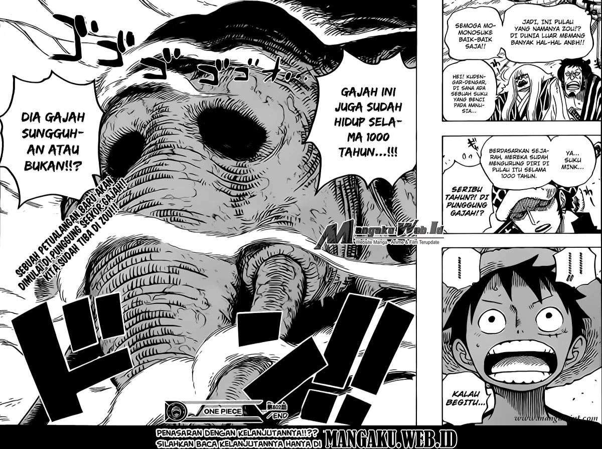 One Piece Chapter 802 Gambar 16