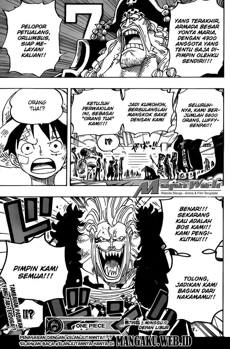 One Piece Chapter 799 Gambar 15
