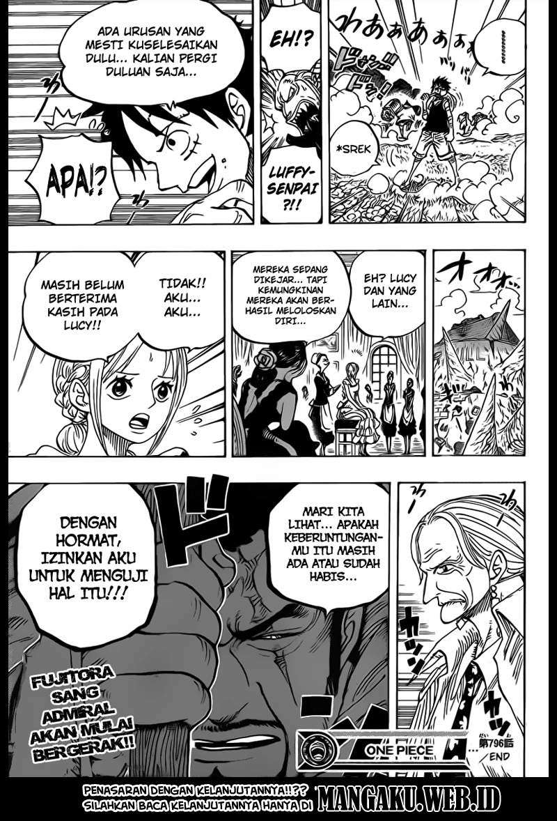 One Piece Chapter 796 Gambar 20