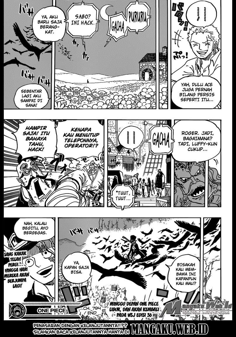 One Piece Chapter 794 Gambar 17